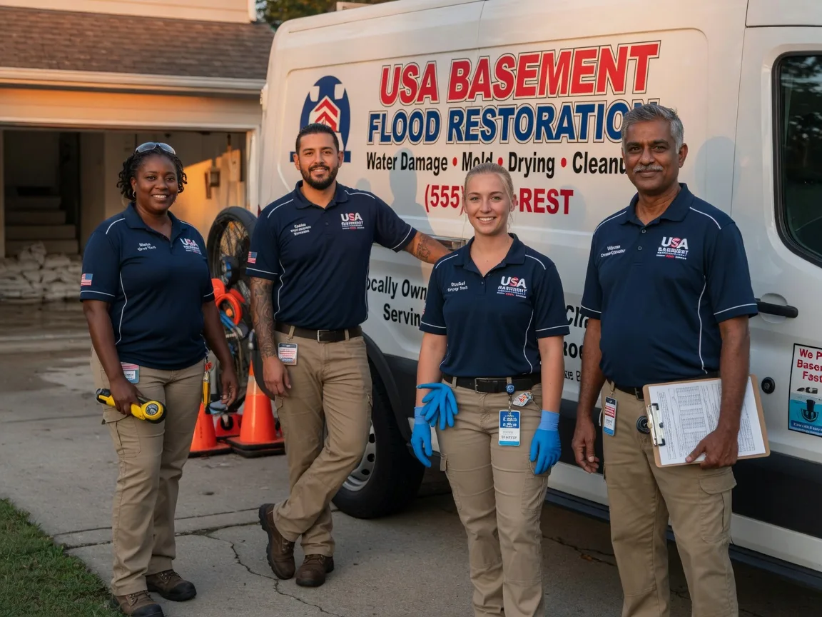 Basement Flood Cleanup company in Jamison, PA
